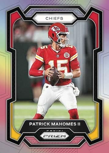 2023 Panini Prizm Football Trading Card Blaster Box - 24 Football Cards - Plus 5 Toploaders to Help Protect Your Cards