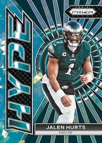 2023 Panini Prizm Football Trading Card Blaster Box - 24 Football Cards - Plus 5 Toploaders to Help Protect Your Cards