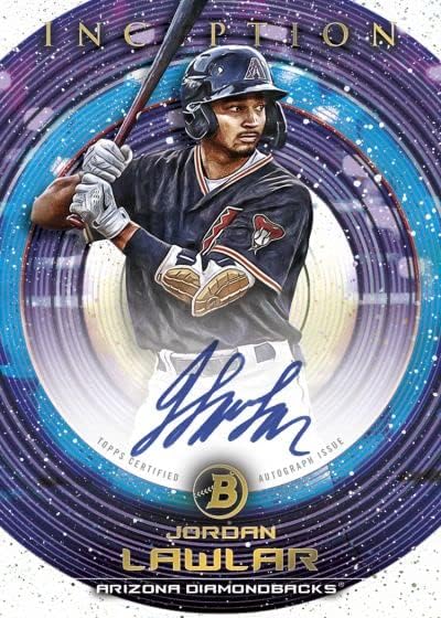 2022 Bowman Inception Baseball Hobby Box (1 Pack 7 Cards: 2 Autos)