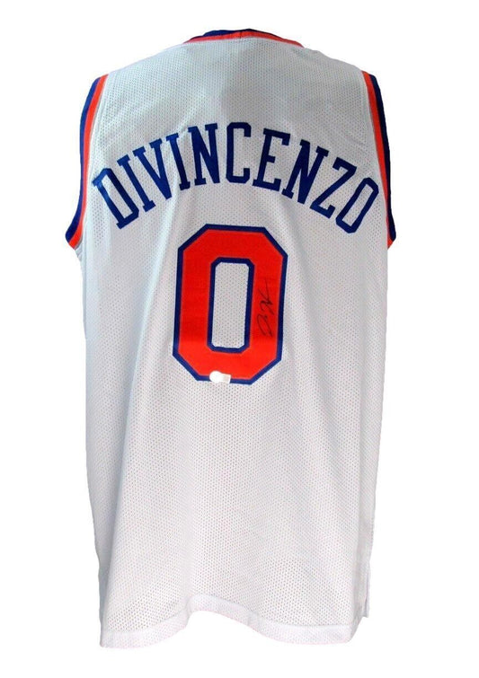 Donte Divincenzo Signed Custom Basketball Jersey Knicks Beckett Authentic