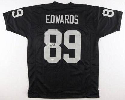 Bryan Edwards Las Vegas Raiders Signed Jersey Beckett