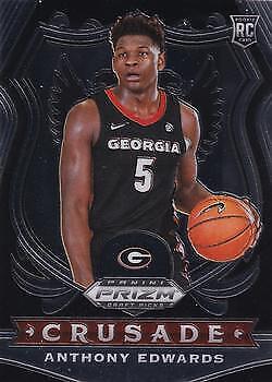 2020 Panini Prizm Draft Picks Collegiate 81 Anthony Edwards