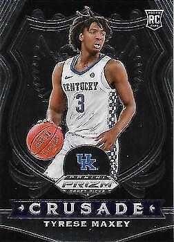 2020 Panini Prizm Draft Picks Collegiate 94 Tyrese Maxey