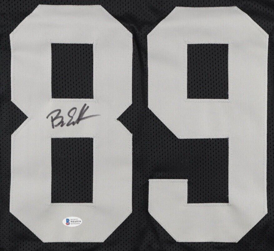 Bryan Edwards Las Vegas Raiders Signed Jersey Beckett