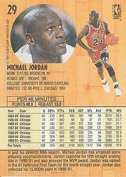 199192 Fleer 29 Michael Jordan