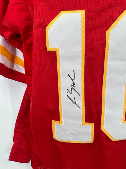 Isiah Pacheco Kansas City Chiefs Signed Autograph Custom Jersey JSA Certified