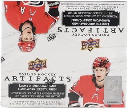 2022-23 Upper Deck Artifacts Hockey Retail 24-Pack Box