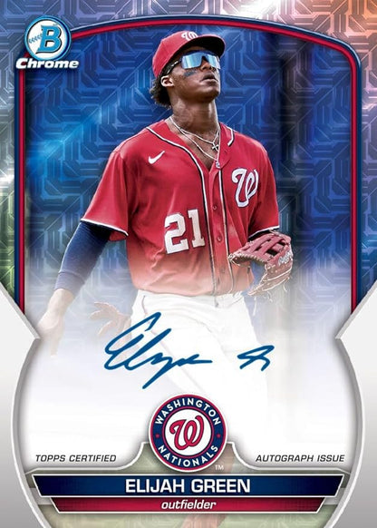 2023 Bowman Chrome Baseball Mega Box